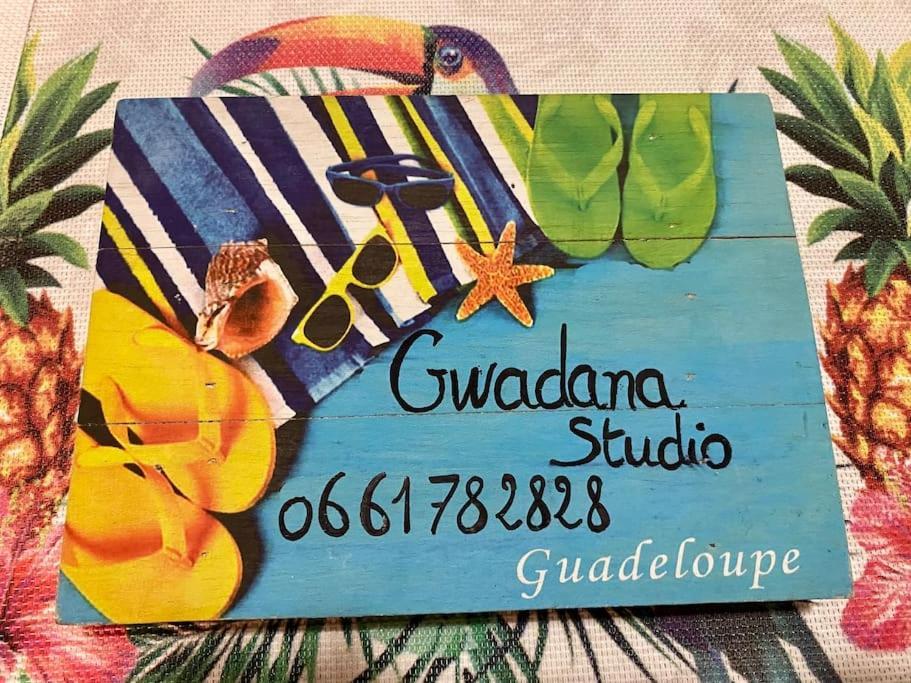 Acces Direct Plage, Vue Mer D'Exception, Les Gwada Studios, Village Vacances Сент-Анн Екстер'єр фото