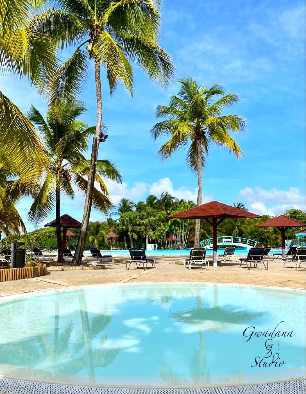 Acces Direct Plage, Vue Mer D'Exception, Les Gwada Studios, Village Vacances Сент-Анн Екстер'єр фото